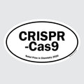 CRISPR-Cas9 #2 - B&W Oval Sticker