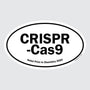 CRISPR-Cas9 #2 - B&W Oval Sticker