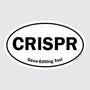 CRISPR – B&W Oval Sticker