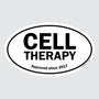 Cell Therapy – B&W Oval Sticker