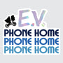E.V. Phone Home – Holographic Sticker
