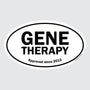 Gene Therapy – B&W Oval Sticker