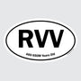 RVV – B&W Oval Sticker